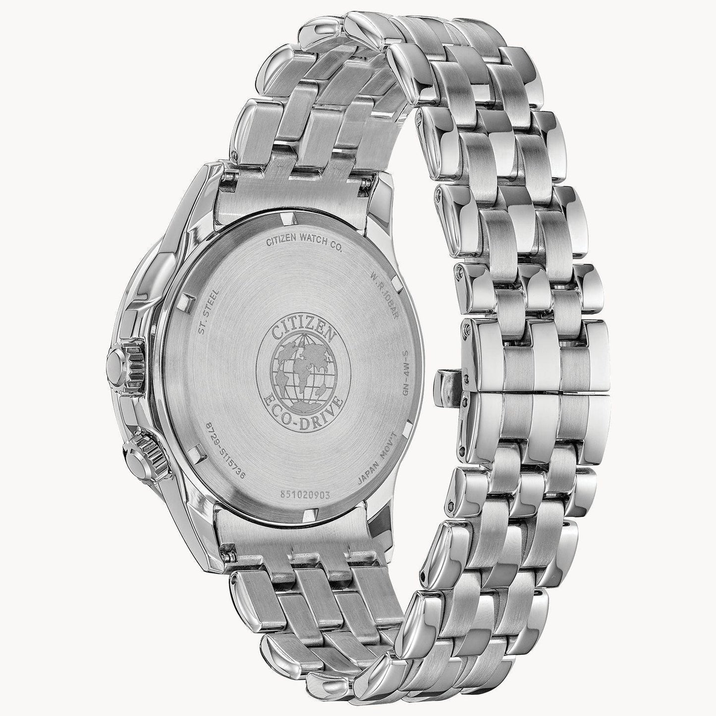 Citizen Calendrier Eco-Drive Mens Watch BU2080-51H