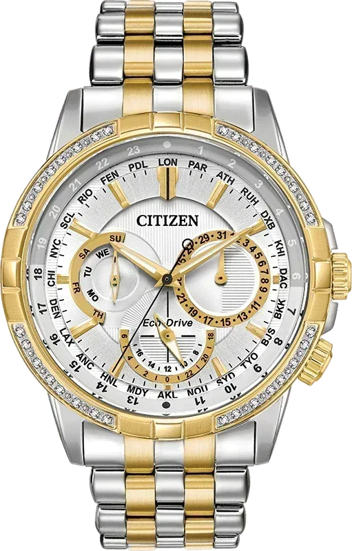 Citizen Calendrier Eco-Drive Mens Watch BU2084-51A