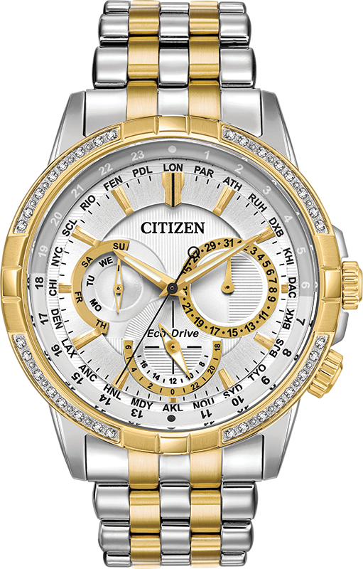 Citizen Calendrier Eco-Drive Mens Watch BU2084-51A