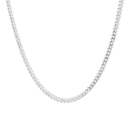 Sterling Silver 22" 4.5mm Curb Link Chain