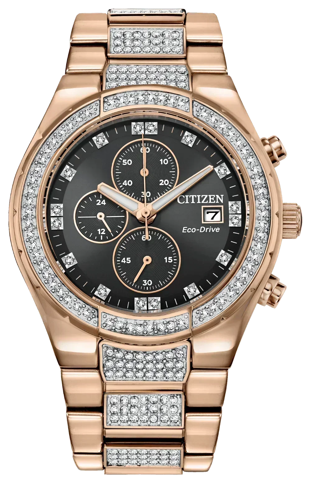 Citizen Crystal Eco-Drive Mens Watch CA0753-55E
