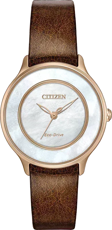 Citizen L Eco-Drive Womens Watch EM0383-08D