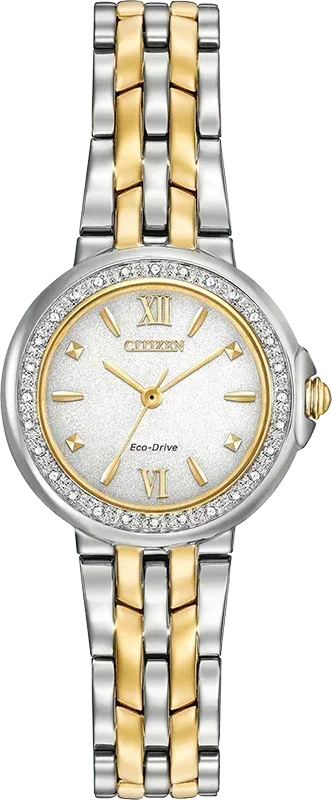 Citizen Silhouette Eco-Drive Diamonds Womens Watch EM0444-56A