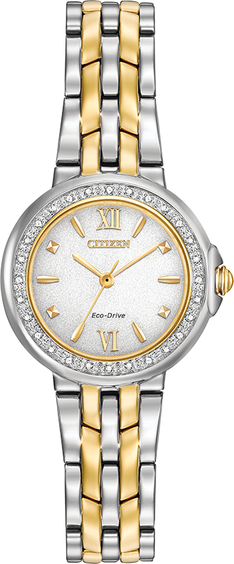 Citizen Silhouette Eco-Drive Diamonds Womens Watch EM0444-56A