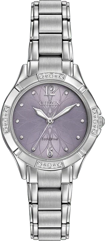 Citizen Silhouette Eco-Drive Diamonds Womens Watch EM0450-53X