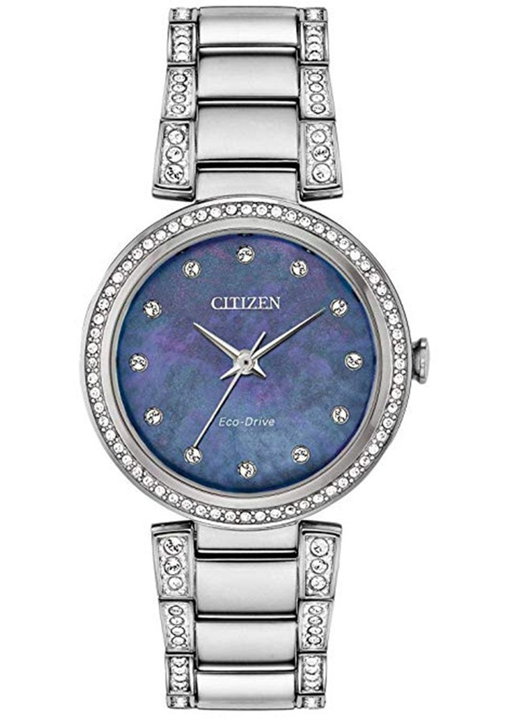 Citizen Eco Drive Silhouette Crystal Women's Watch EM0840-59N