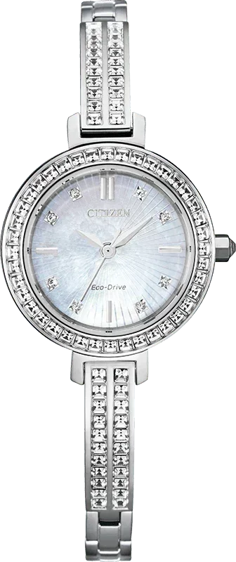 Citizen Silhouette Crystal Eco-Drive Womens Watch EM0860-51D