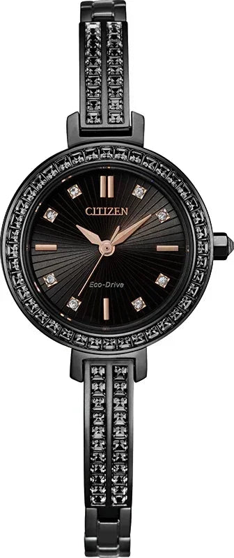 Citizen Silhouette Crystal Eco-Drive Womens Watch EM0865-58E