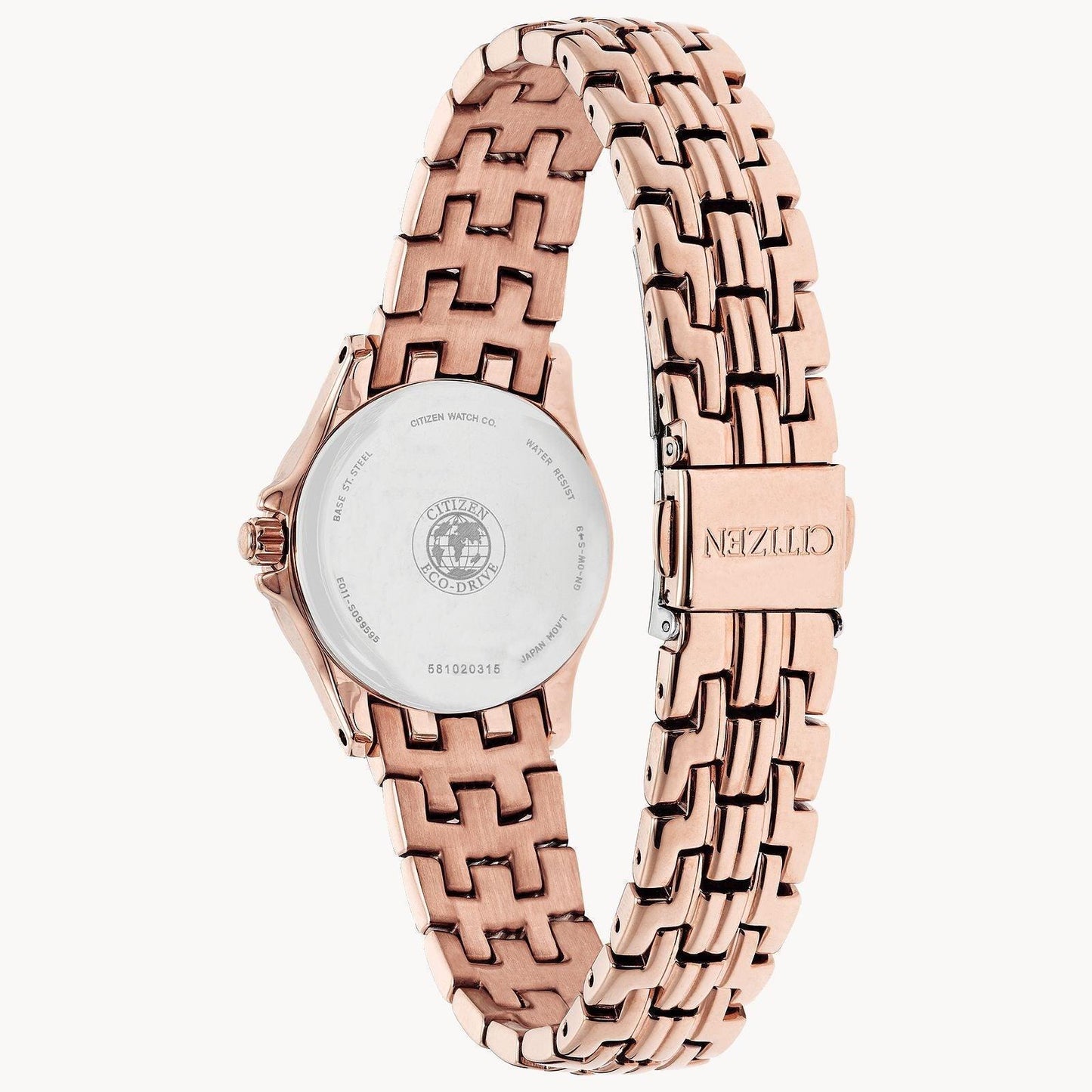 Citizen Silhouette Eco-Drive Crystal Womens Watch EW1228-53D