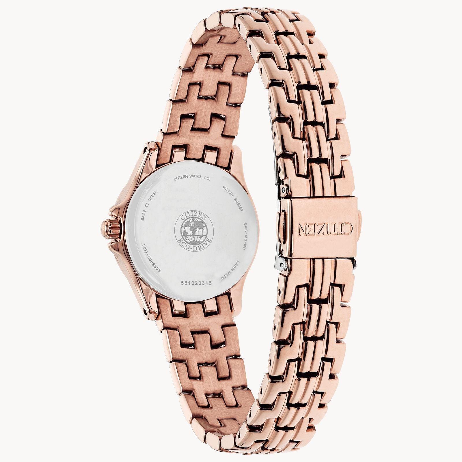 Citizen Silhouette Eco-Drive Crystal Womens Watch EW1228-53D