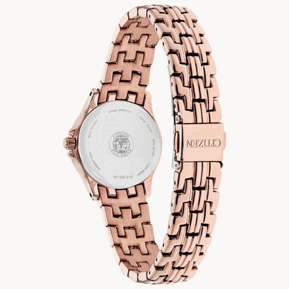 Citizen Silhouette Eco-Drive Crystal Womens Watch EW1228-53D