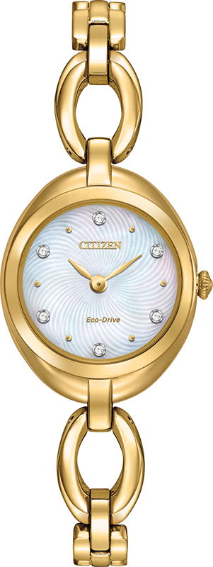 Citizen Silhouette Eco-Drive Crystal Womens Watch EX1432-51D
