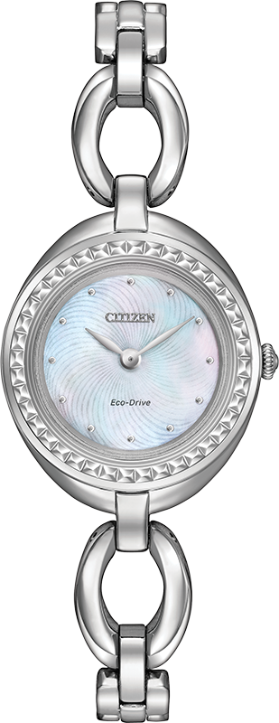 Citizen Silhouette Eco-Drive Crystal Womens Watch EX1440-61D