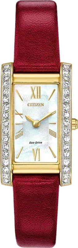 Citizen Silhouette Eco-Drive Crystal Womens Watch EX1472-05D