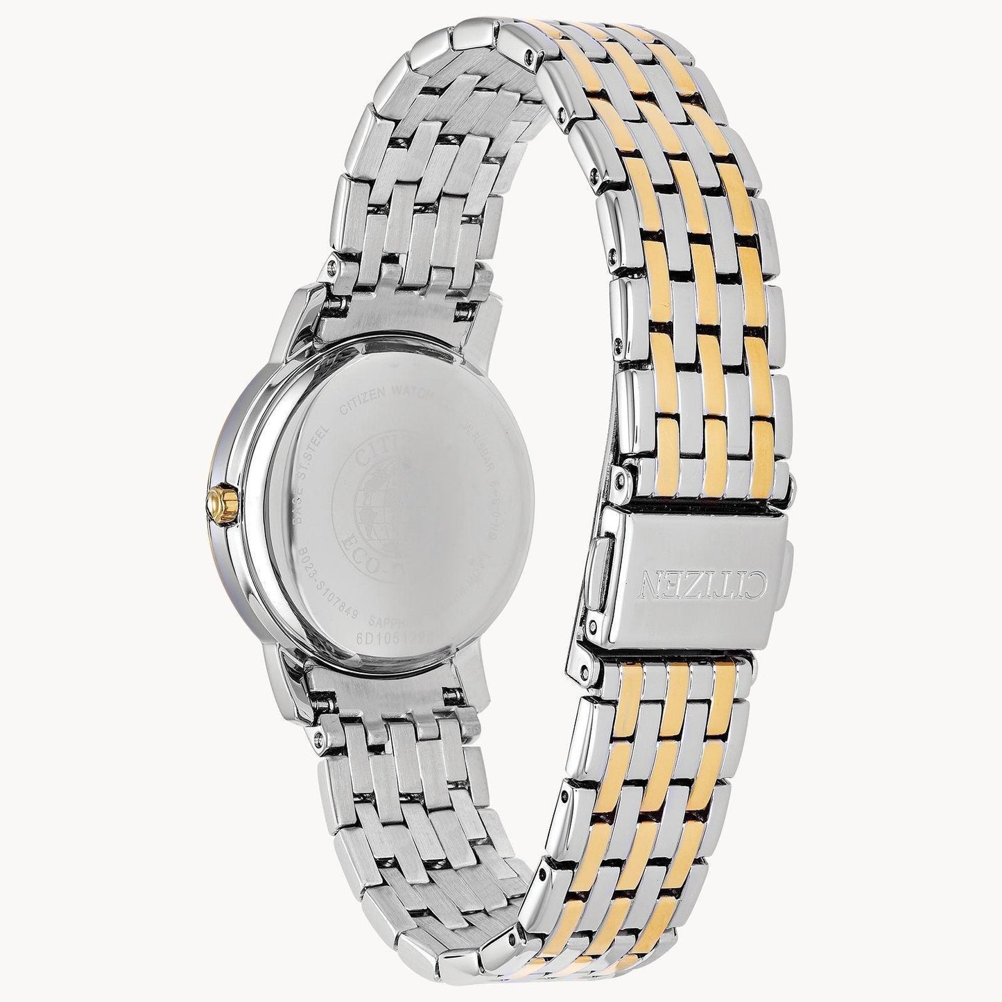 Citizen Silhouette Eco-Drive Crystal Womens Watch EX1484-57D