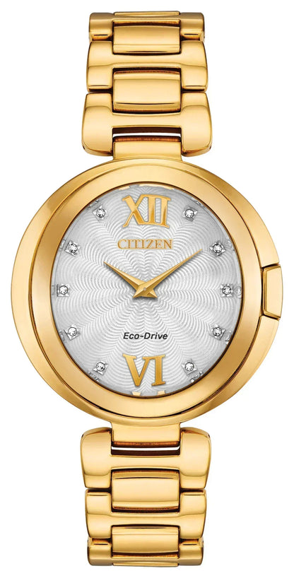 Citizen Capella Eco-Drive Diamonds Womens Watch EX1512-53A