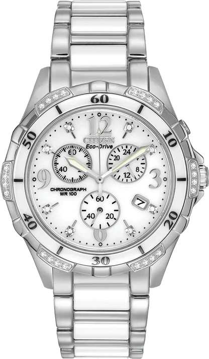 Citizen Silhouette Eco-Drive Diamonds Womens Watch FB1230-50A