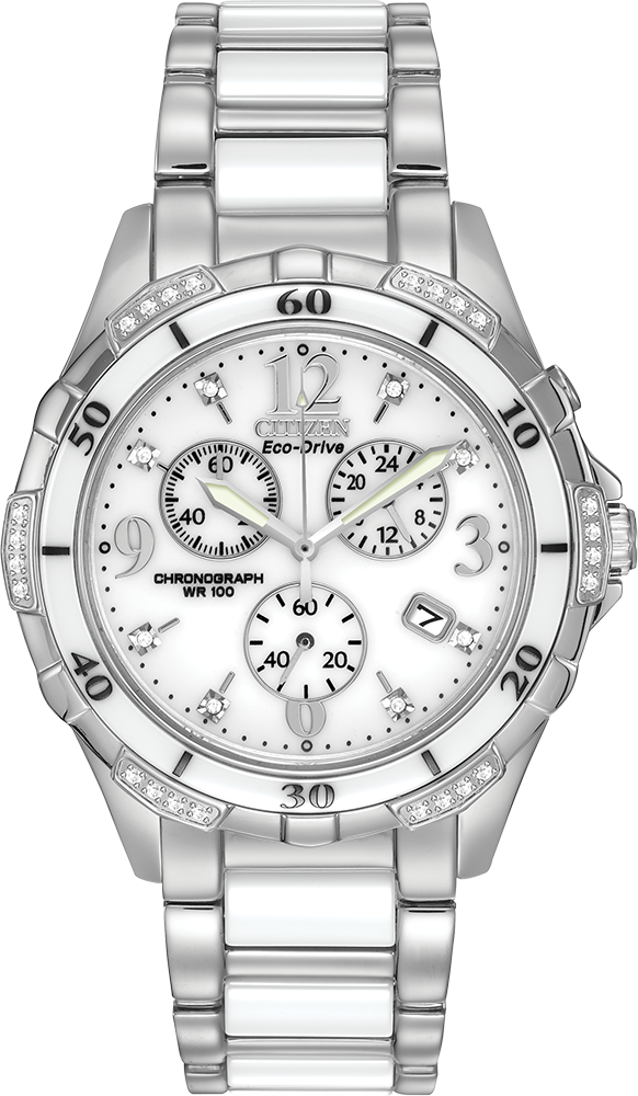 Citizen Silhouette Eco-Drive Diamonds Womens Watch FB1230-50A