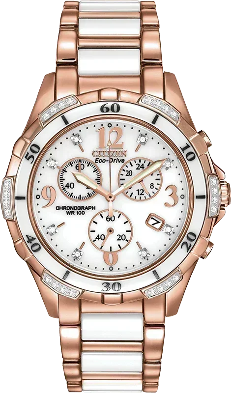Citizen Silhouette Eco-Drive Diamonds Womens Watch FB1233-51A