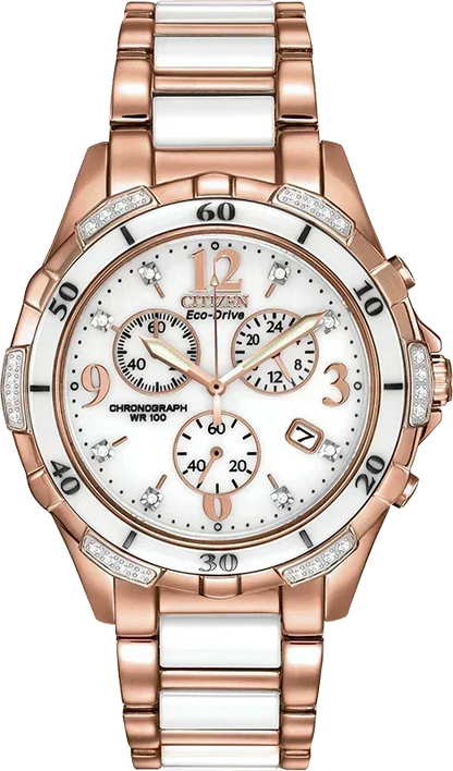 Citizen Silhouette Eco-Drive Diamonds Womens Watch FB1233-51A