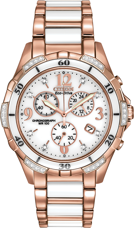 Citizen Silhouette Eco-Drive Diamonds Womens Watch FB1233-51A