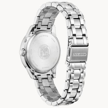 Citizen World Time Perpetual Calendar Eco-Drive Womens Watch FC8000-55D