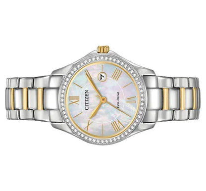 Citizen Eco Drive Silhouette Crystal Women's Watch FE1148-84D