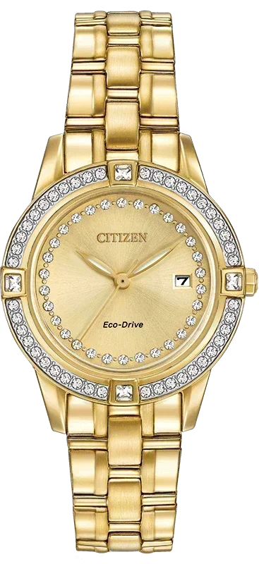 Citizen Silhouette Eco-Drive Crystal Womens Watch FE1152-52P