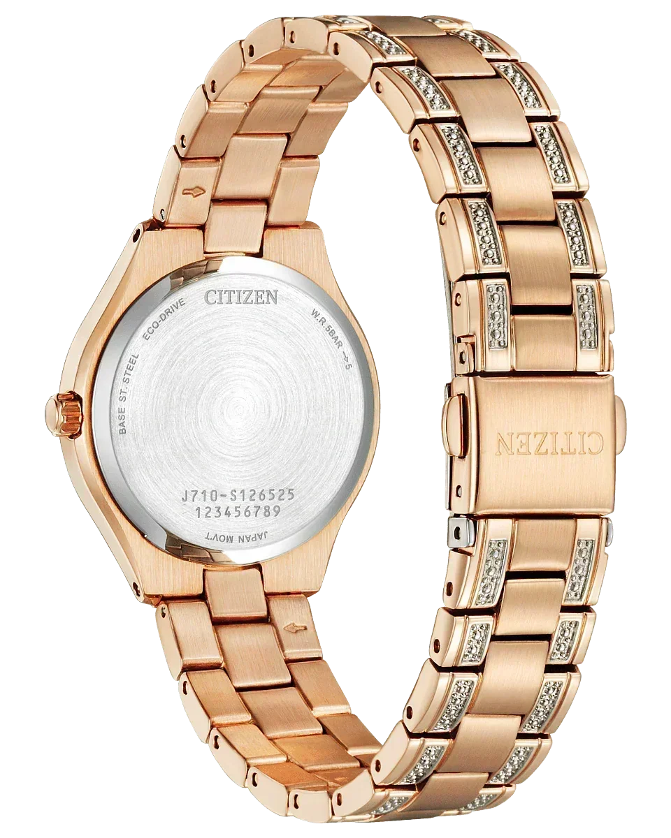 Citizen Silhouette Crystal Eco Drive Women's Watch FE1233-52A