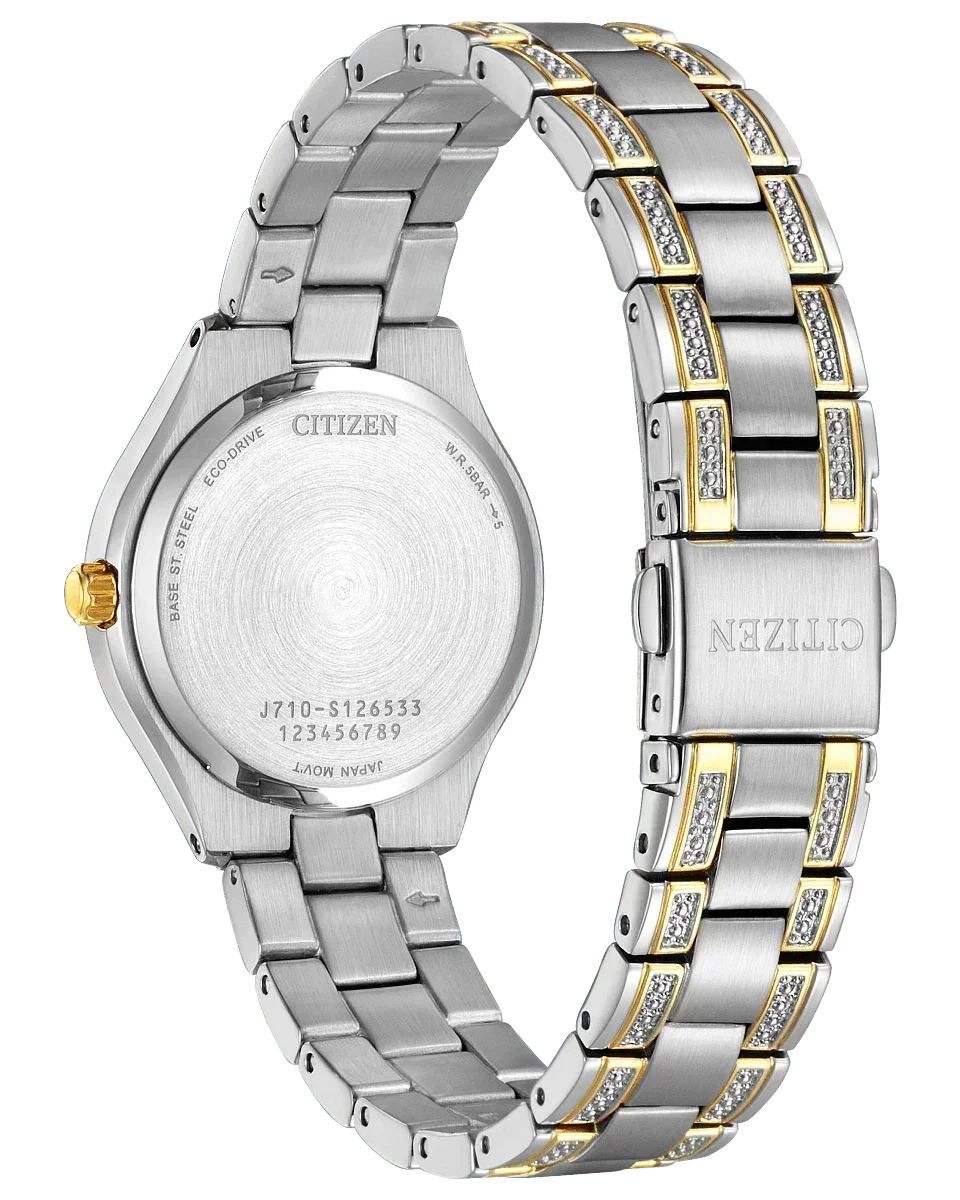 Citizen Silhouette Crystal Eco Drive Women's Watch FE1234-50L