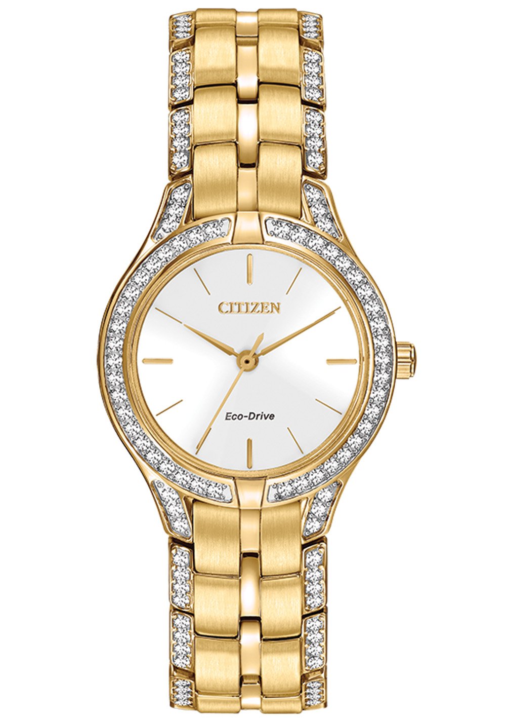 Citizen Eco Drive Silhouette Crystal Women s Watch FE2062 58A