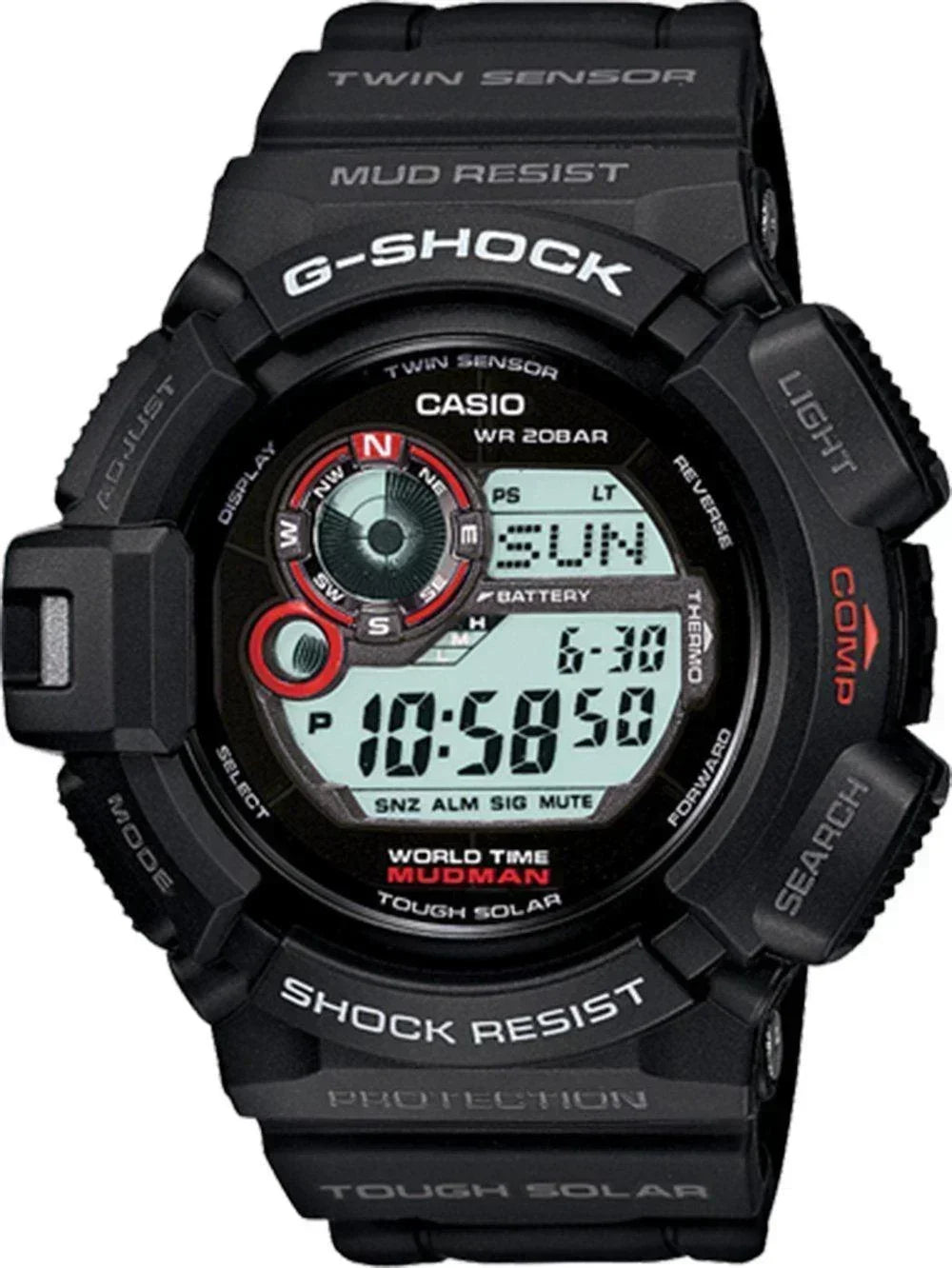 G-Shock Mudman Shock Resistant Multi-Function Sport Men's Watch G9300-1