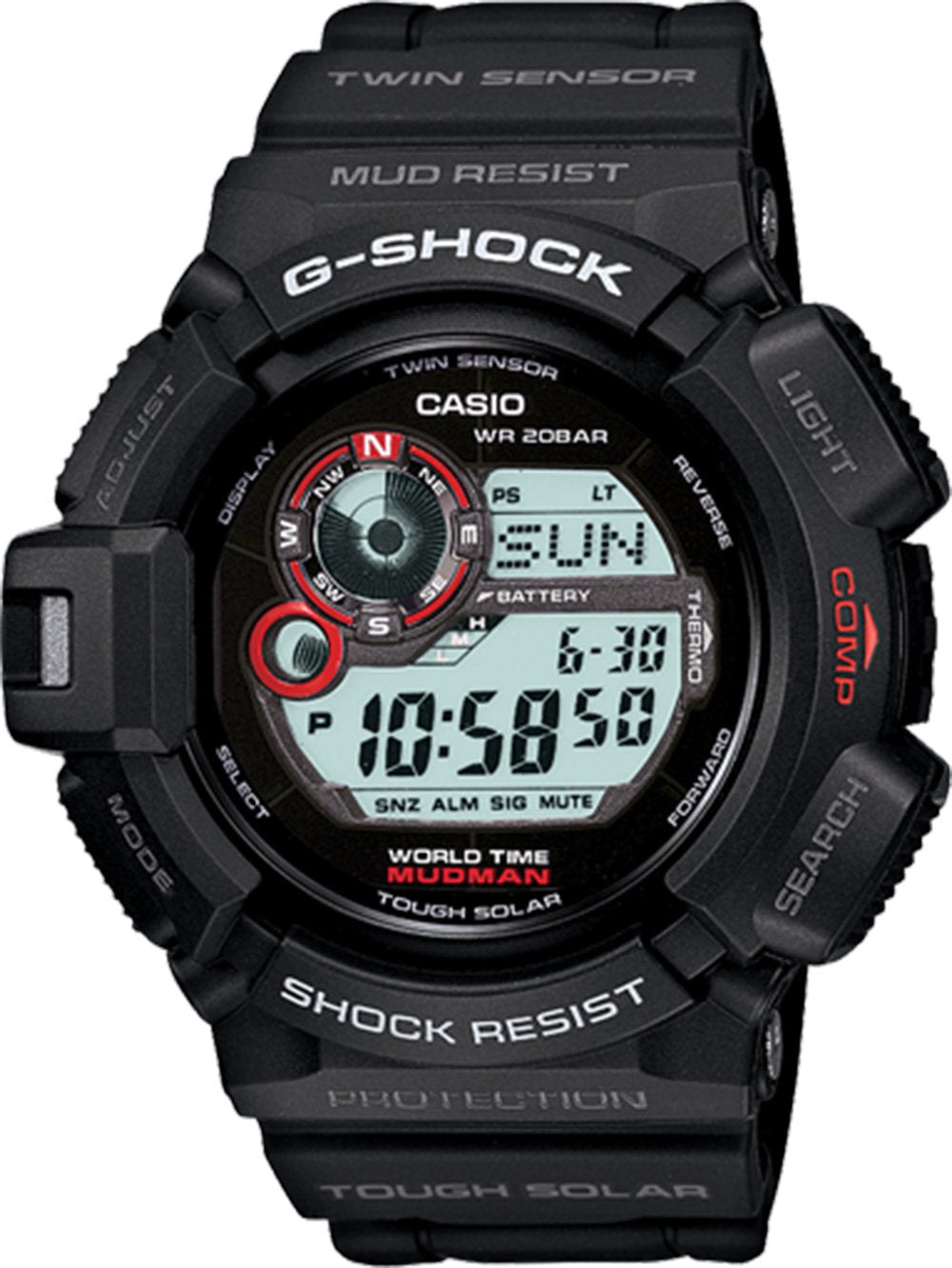 G-Shock Master of G Solar Mens Watch G9300-1