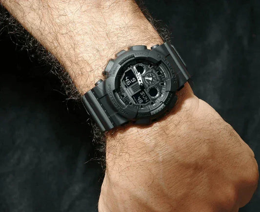 G-Shock Military Series Black Men's Watch GA100-1A1
