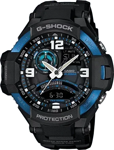 G-Shock Master of Gravity Stylish Men's Watch GA1000-2B