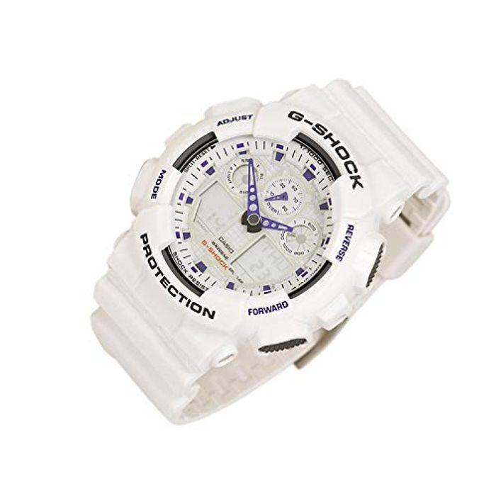 G-Shock X-Large White Resin Sport Men's Watch GA100A-7A
