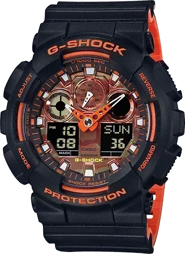 G-Shock Analog-Digital Men's Watch GA100BR-1A