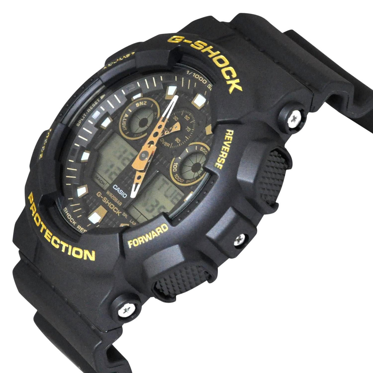 G-Shock Analog-Digital Black Strap Men&#39;s Watch GA100GBX-1A9