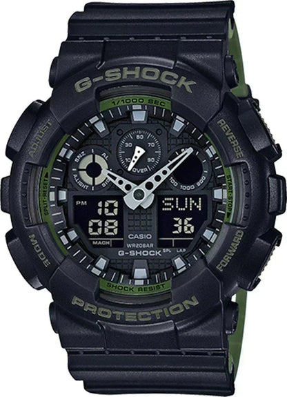 G-Shock GA-100 Military Series Men's Watch GA100L-1A