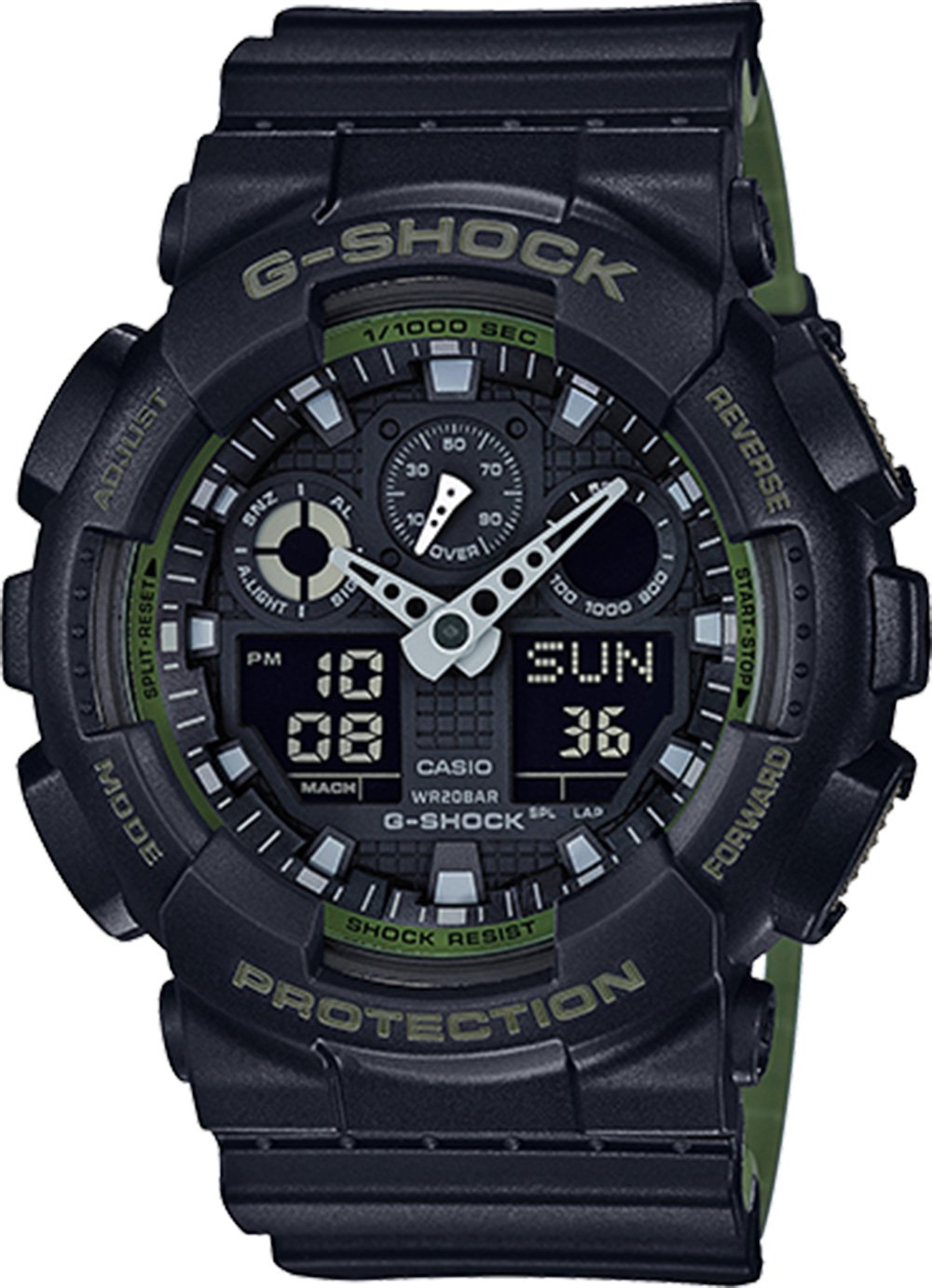 G-Shock Quartz Mens Watch GA100L-1A