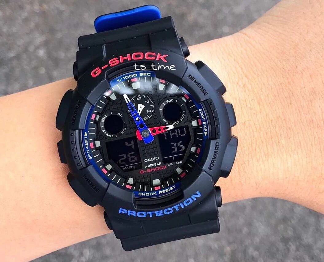 G-Shock Analog-Digital Men&#39;s Watch GA100LT-1A