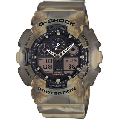 G-Shock Camouflage Analog-Digital Sport Men's Watch GA100MM-5A