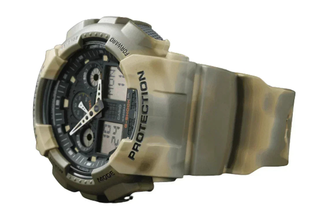 G Shock Camouflage Analog Digital Sport Men s Watch GA100MM 5A