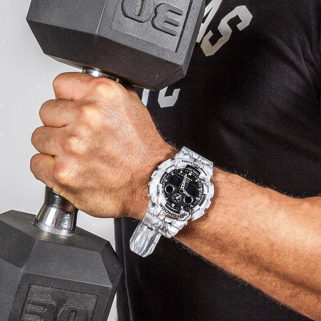 G-Shock Marble Edition Camouflage Series Men's Watch GA100MM-8A