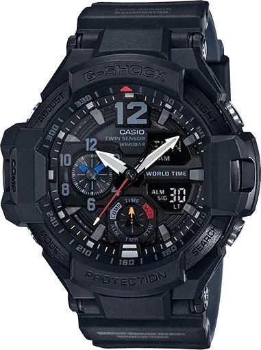 G-Shock Master of G Gravitymaster Black Men's Watch GA1100-1A1