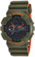 G-Shock Green Rubber Sport Men's Watch GA110LN-3A