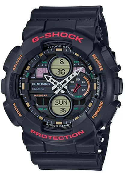 G-Shock Analog-Digital Black Men's Watch GA140-1A4