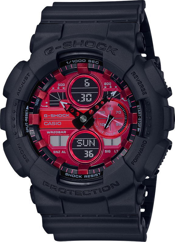 G-Shock Analog Digital Men&#39;s Watch GA140AR-1A