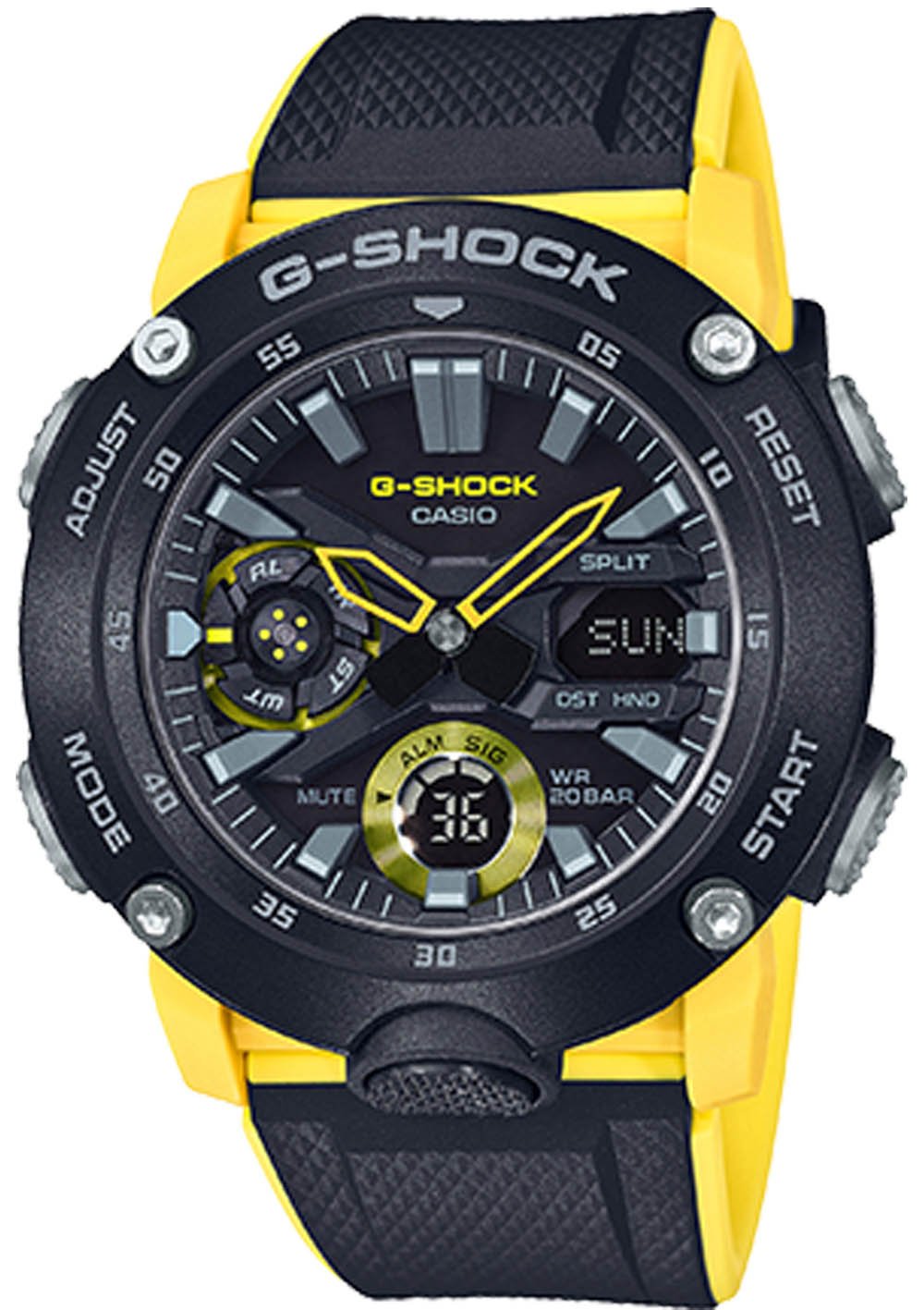 G-Shock Analog-Digital Men&#39;s Watch GA2000-1A9
