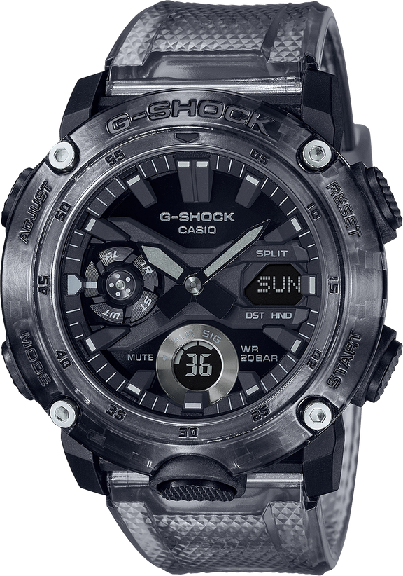 G-Shock Analog Digital Men&#39;s Watch GA2000SKE-8A